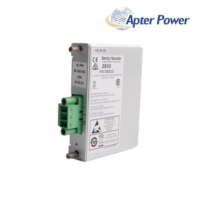 BENTLY NEVADA 106M1081-01 AC POWER INPUT MODULE
